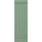 Ekena Millwork Americraft 5-Board Exterior Wood Joined Board-n-Batten Shutters w/ End Batten, ARW103BB518X50TGH, PR ARW103BB518X50TGH - alternate 9